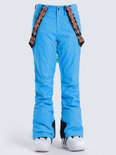 Women's Highland Bib Snowboard & Ski Blue Pants